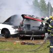 Ukázka v rámci oslav 100 let od založení SDH Darkovice - hašení OA 19.06.2011