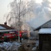 2.2.2012 V Hati na Opavsku hořela střecha usedlosti nad dílnou i bytem 02.02.2012