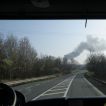 Požár skládky v Markvartovicích 24.03.2012