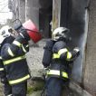 Hašení požáru - cvičení jednotky na DO v Ostravě Vítkovicích 05.04.2012