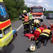 Dopravní nehoda motorky v Hlučíně 22.07.2012