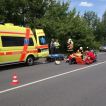 Dopravní nehoda motorky v Hlučíně 22.07.2012