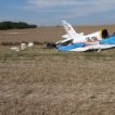 Dvě oběti po pádu rakouského letadla u letiště na Opavsku 16.08.2012