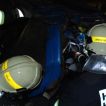 Vyproštění z utržené kabiny nákladního automobilu - cvičení hasičů 07.11.2012
