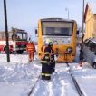 Náraz vlaku do OA v Bolaticích 20.02.2013