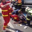 Dopravní nehoda dvou nákladních automobilů s vyproštěním jednoho řidiče 17.07.2013