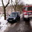 Jak lze projet velkým autem hasičů v úzkém prostoru 17.02.2015