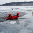 Výcvik jednotky na zamrzlém Jezeře 2017 14.01.2017