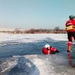 Výcvik jednotky na zamrzlém Jezeře 2017 14.01.2017