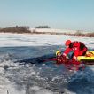 Výcvik jednotky na zamrzlém Jezeře 2017 14.01.2017