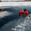 Výcvik jednotky na zamrzlém Jezeře 2017 14.01.2017