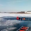 Výcvik jednotky na zamrzlém Jezeře 2017 14.01.2017