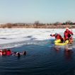 Výcvik jednotky na zamrzlém Jezeře 2017 14.01.2017