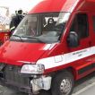 Přestavba vozidla Peugeot Boxer na hasičský dopravní automobil. 09.03.2011