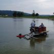 Čerpání štěrkovny 22.05.2007