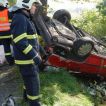 Dopravní nehoda, vyproštění osob, ul. Ostravská 13.09.2010